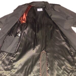 Men’s London Fog trench coat 42 L All seasons w/ zip out liner /